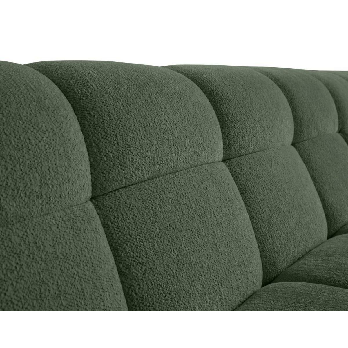 LISA DESIGN Ray - canapé d'angle droit - 4 places - en tissu texturé