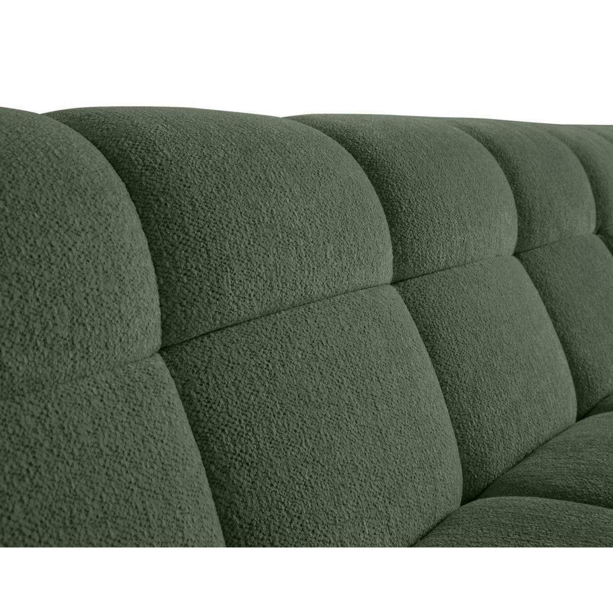 LISA DESIGN Ray - canapé d'angle droit - 4 places - en tissu texturé