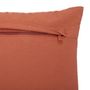 Voir la diapositive 2 : ATMOSPHERA Coussin Déco Déhoussable  Otto  30x50cm Terracotta