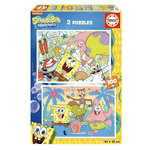 EDUCA 2 puzzles 100 pieces bob l eponge