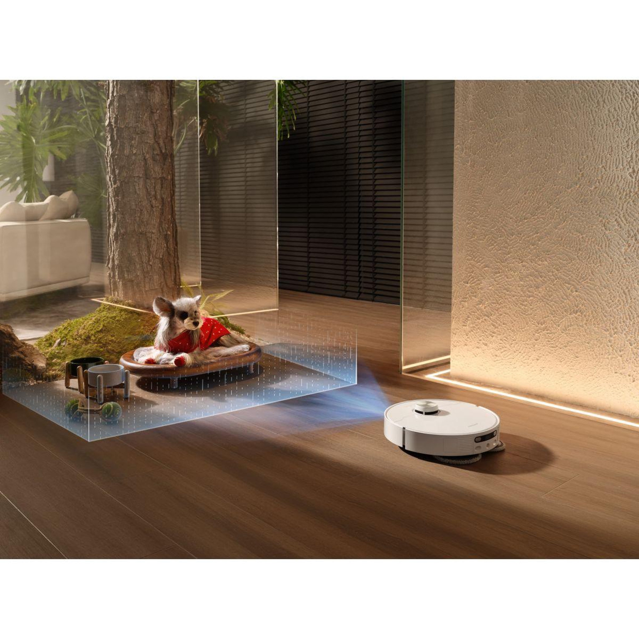 Voir la diapositive 4 : DREAME Aspirateur robot L40s Pro Ultra White