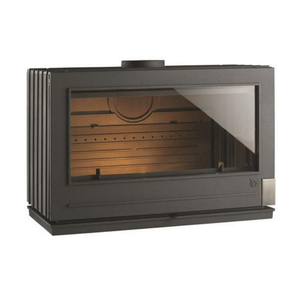 Invicta Poêle à bois fonte 12kw anthracite - 9128-04