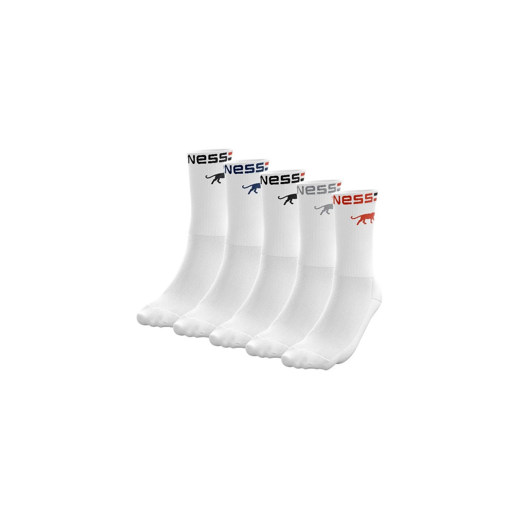 Voir la diapositive 1 : Airness Airness lot de 5 paires de tennis homme logo sur tige colors panther