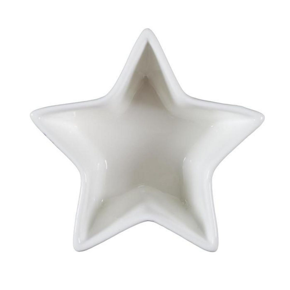 Paris Prix Service Apéritif 6 Pièces  Étoiles & Lunes  11cm Blanc