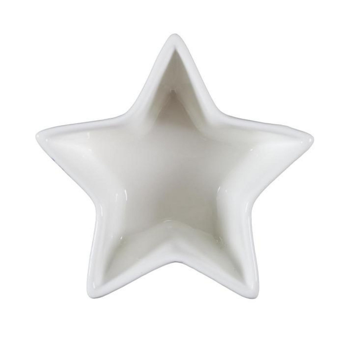 Paris Prix Service Apéritif 6 Pièces  Étoiles & Lunes  11cm Blanc