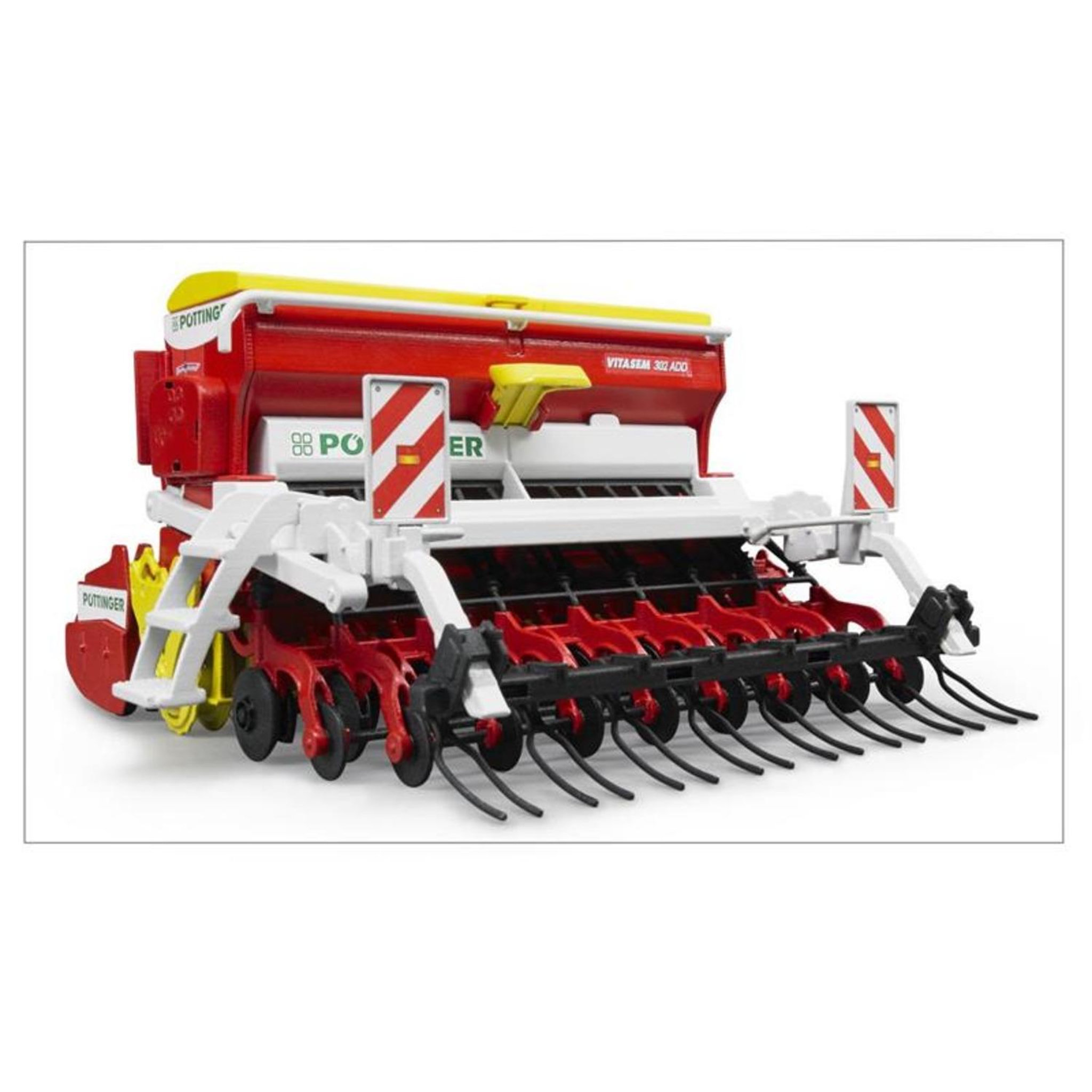 Voir la diapositive 2 : Bruder Semeuse à herse rotative Vitasem 302ADD de Pöttinger