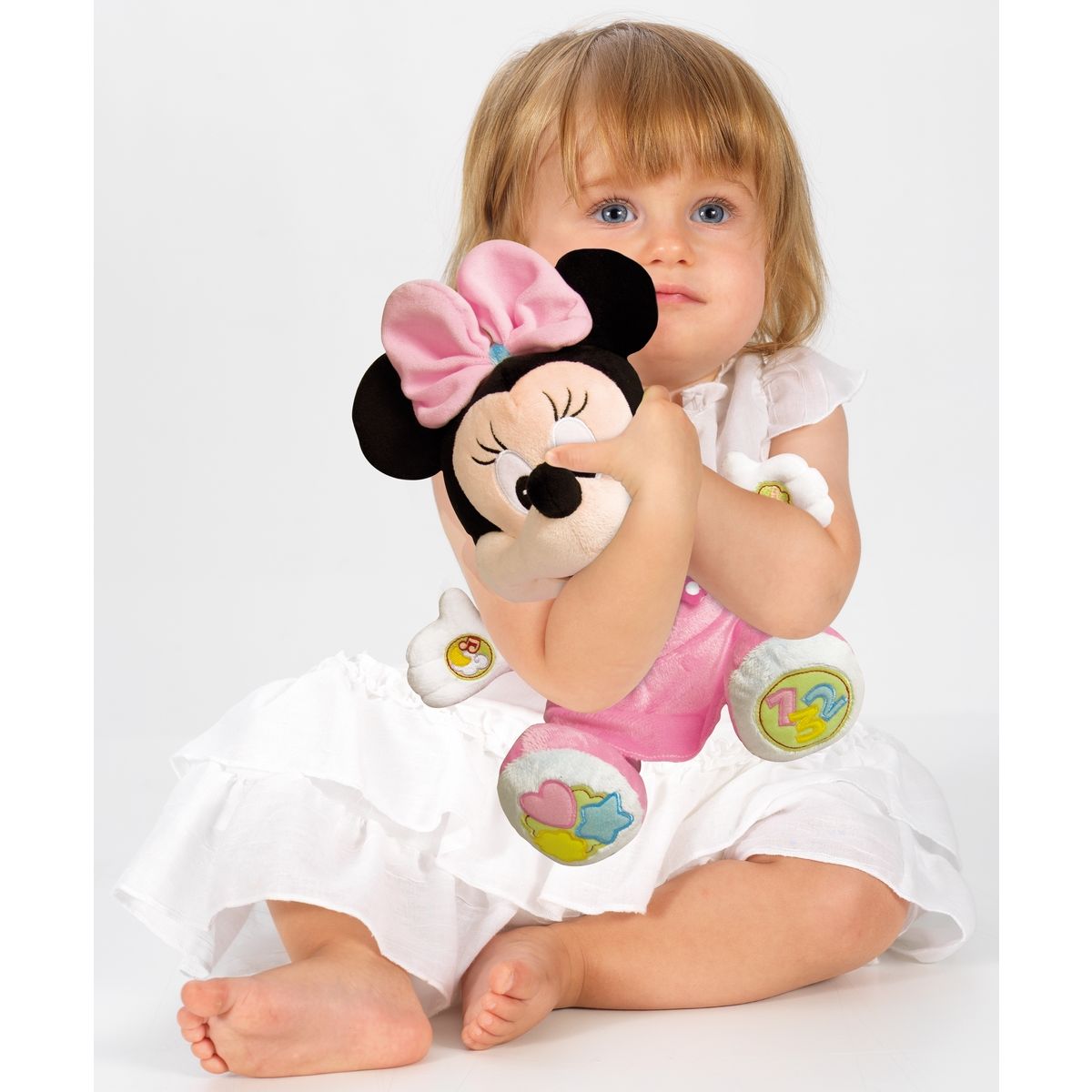 CLEMENTONI Peluche Baby Minnie Interactive dès 6 mois