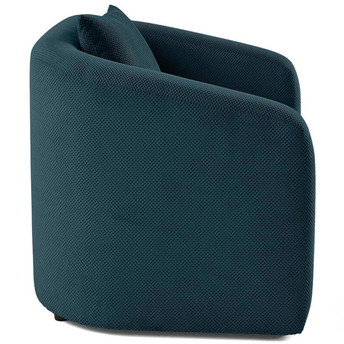 BEST MOBILIER Nuvia - canapé convertible déplimousse 1 place en velours texturé