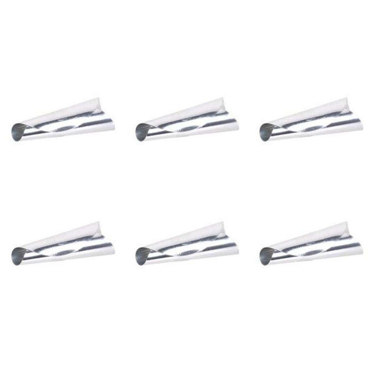 Paris Prix Lot de 6 Stop Gouttes  Vins  7cm Argent