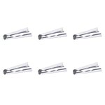 Paris Prix Lot de 6 Stop Gouttes  Vins  7cm Argent