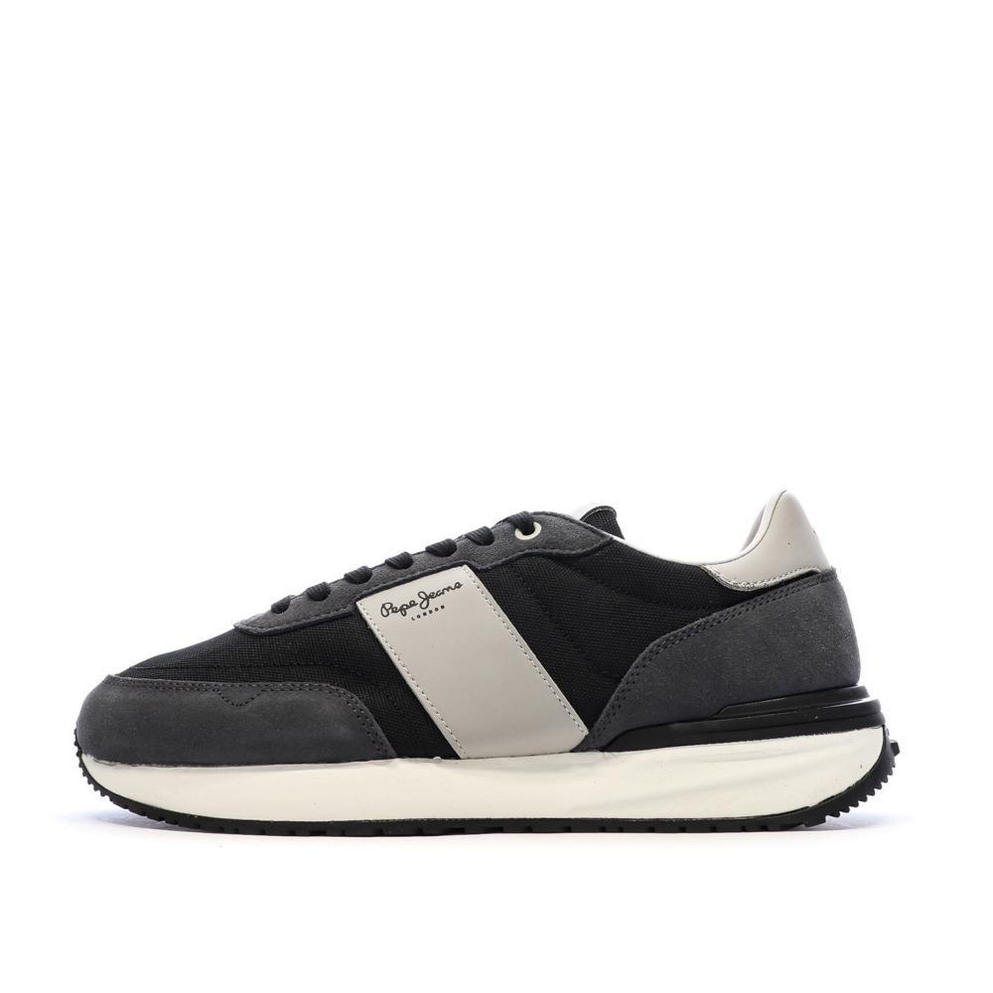 Pepe Jeans Baskets Noir Homme Pepe jeans Buster Supra. Coloris disponibles : Noir