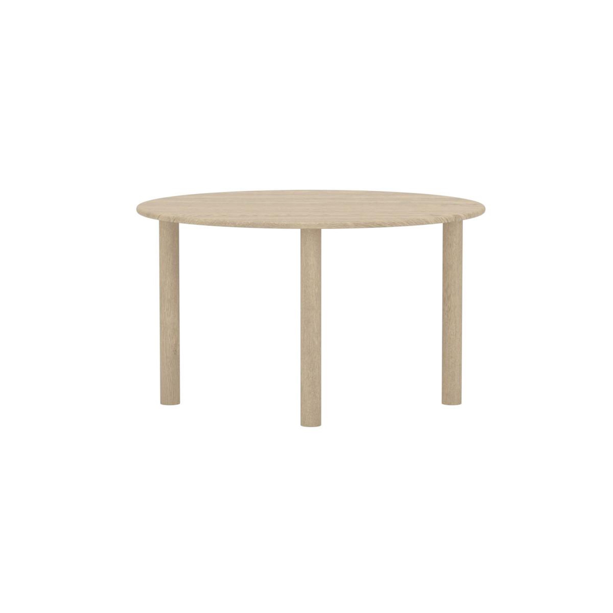 Voir la diapositive 2 : Paris Prix Table à manger ovale  hilo  130cm naturel