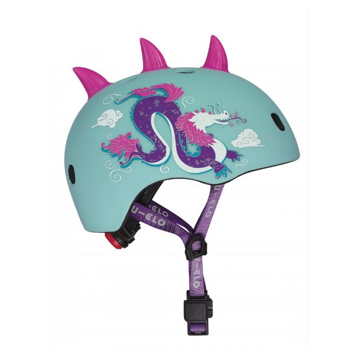 Micro Casque velo et trottinette dragon 3D taille M