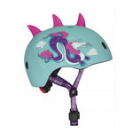 Micro Casque velo et trottinette dragon 3D taille M