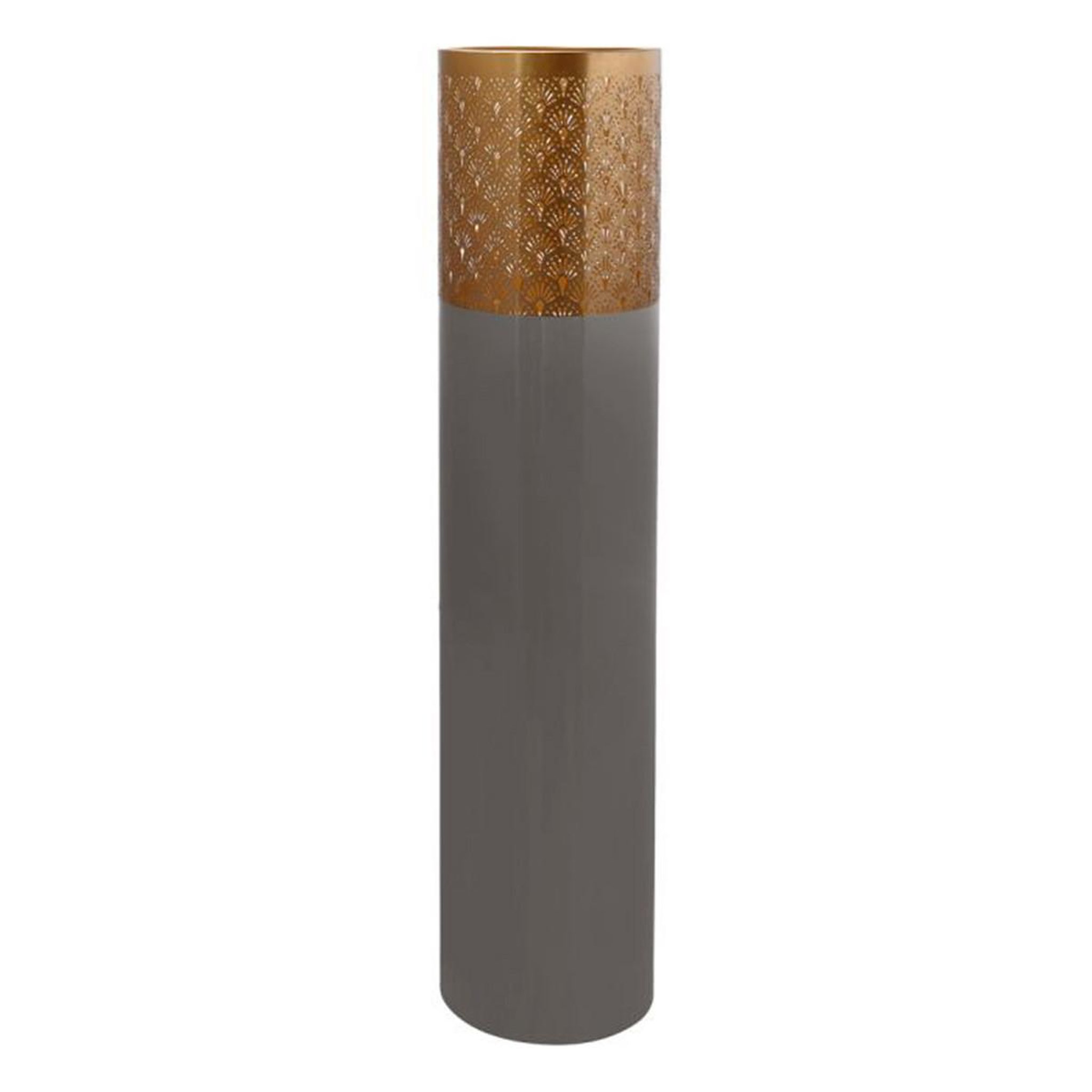 Paris Prix Vase rond design  decoa  121cm gris & or