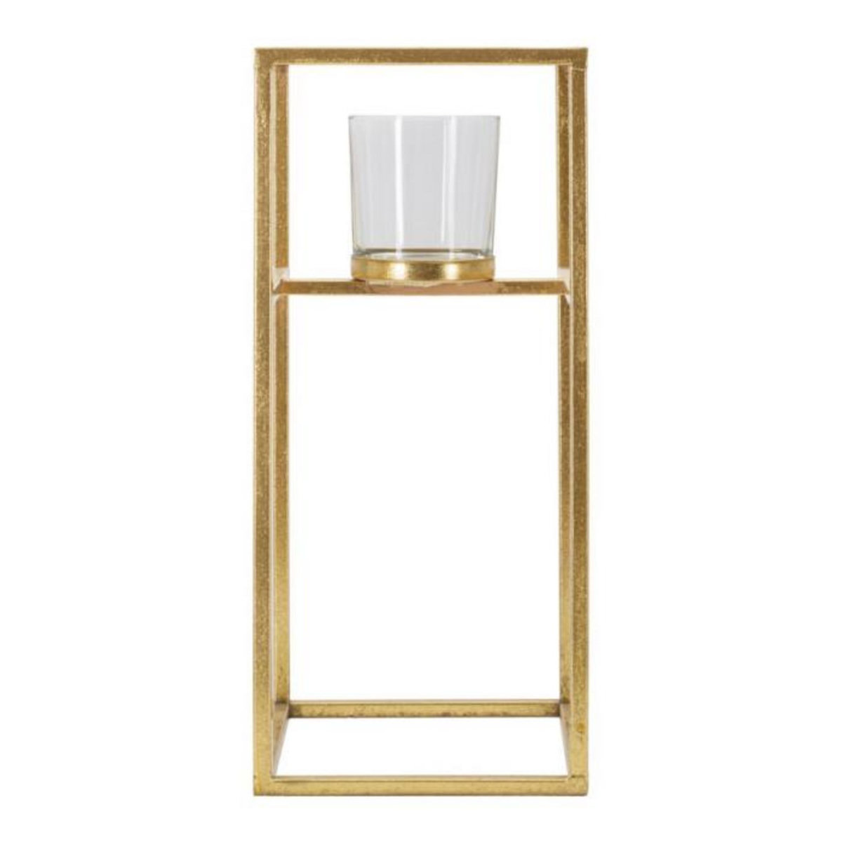 Paris Prix Bougeoir Design en Métal  Elegant  35cm Or