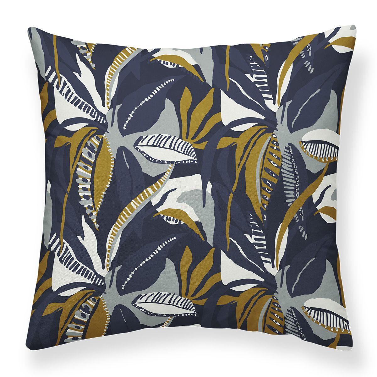 TODAY Coussin déco déhoussable en coton TERANGA