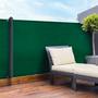 Voir la diapositive 2 : ID MARKET Brise vue renforcé 1,2 x 10 M vert 90 gr/m² classique