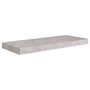 Voir la diapositive 2 : VIDAXL Etagere murale flottante gris beton 60x23,5x3,8 cm MDF
