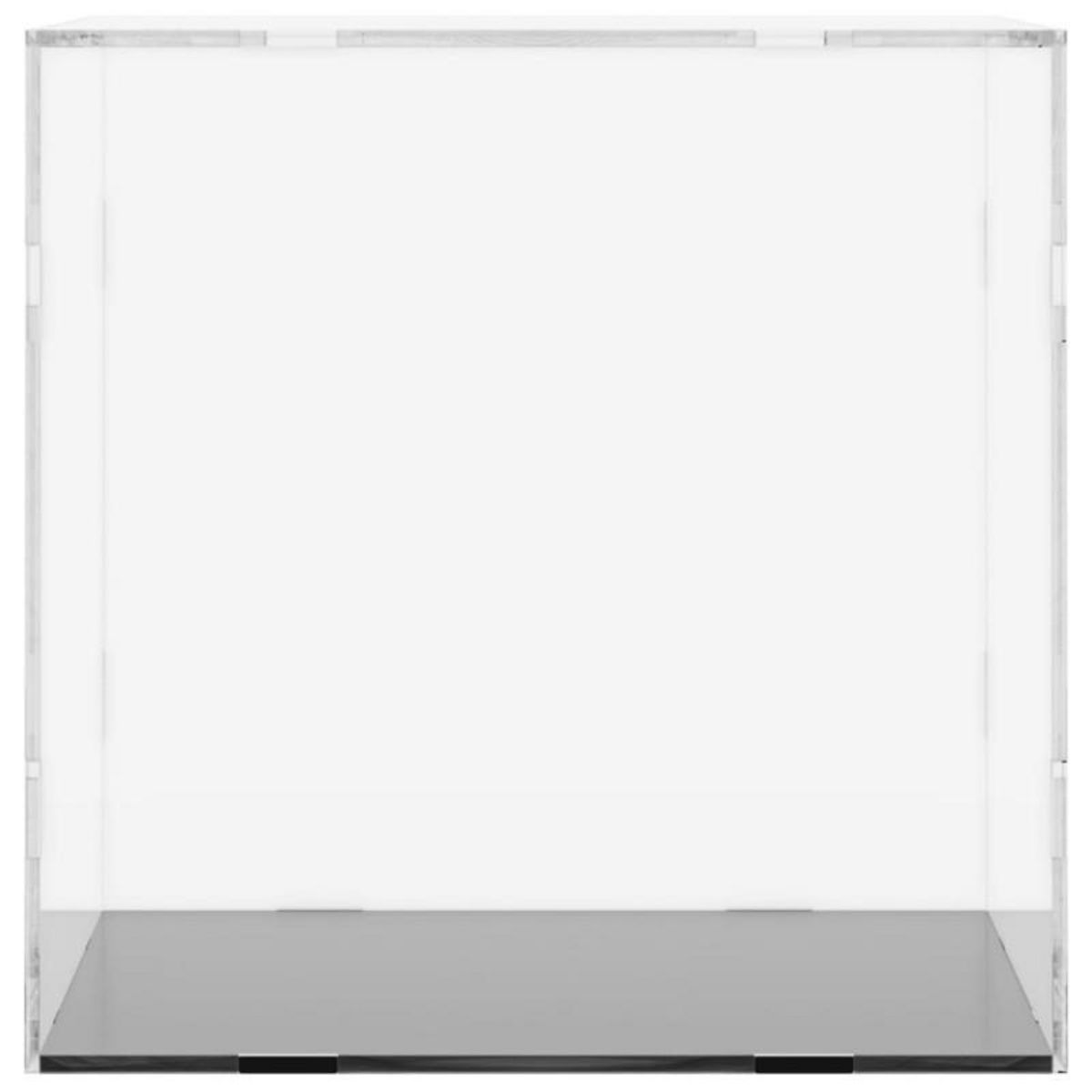 VIDAXL Boîte d affichage transparente 30x30x30 cm acrylique