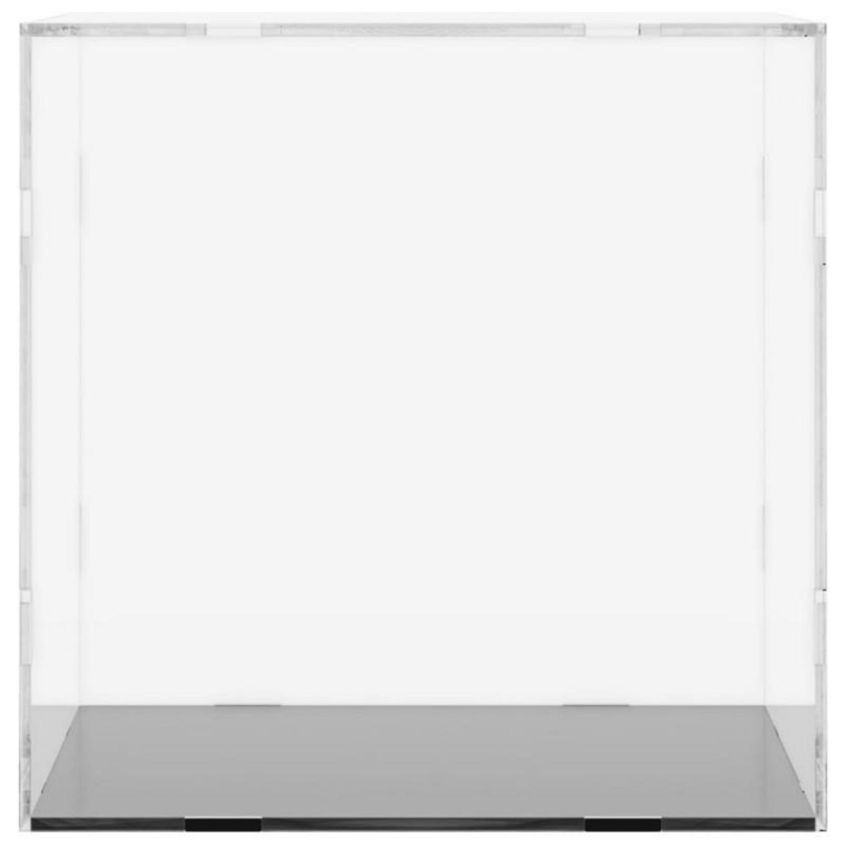 VIDAXL Boîte d affichage transparente 30x30x30 cm acrylique