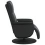Voir la diapositive 4 : VIDAXL Fauteuil inclinable de massage repose-pieds noir similicuir