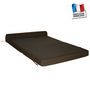 Voir la diapositive 1 : Chauffeuse convertible 1 place en tissu uni CHAPI