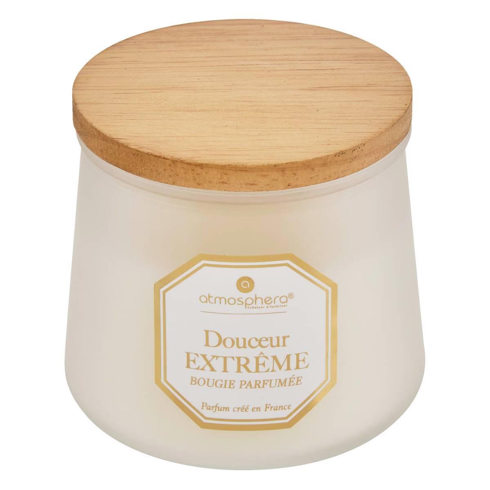 ATMOSPHERA Bougie parfumée en verre  elisa  200g douceur extrême