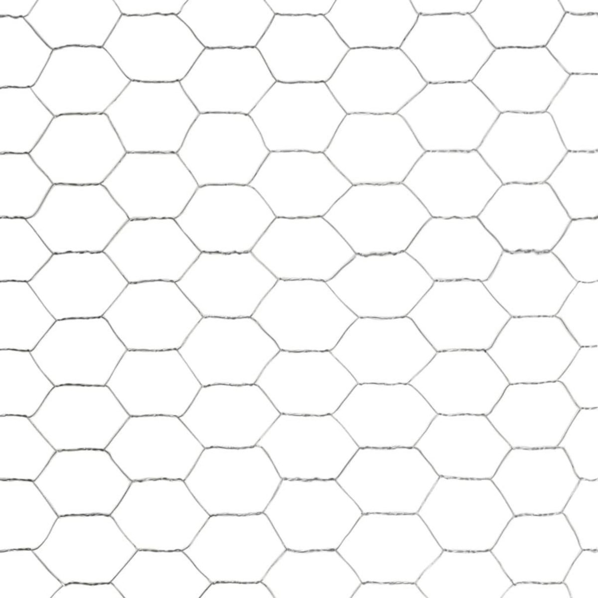 VIDAXL Grillage pour voliere Acier galvanise 25x1,2 m Argente