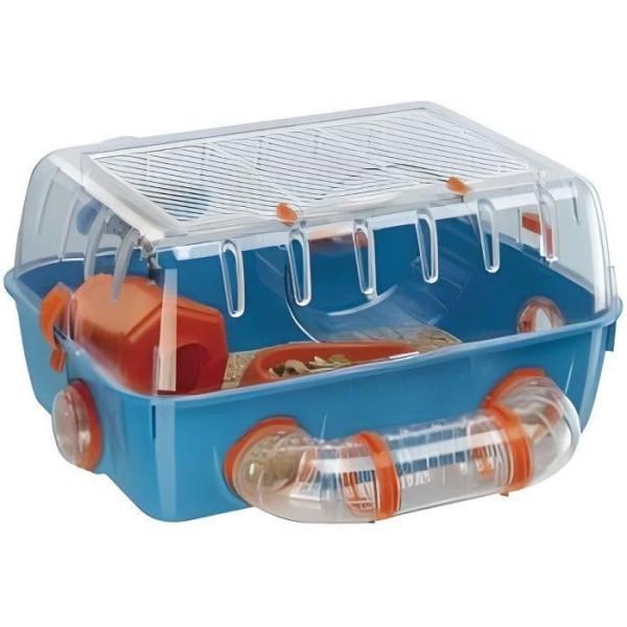 Ferplast Cage ludique pour hamsters 40.5*29.5*22.5 cm- En plastique - FERPLAST