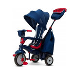 SMARTRIKE Tricycle  Swirl bleu rouge