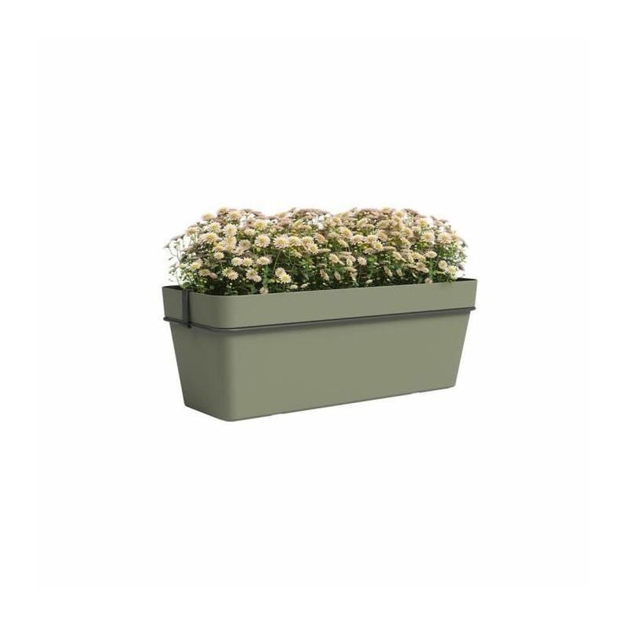 Voir la diapositive 2 : ARTEVASI Jardiniere - ARTEVASI - CAPRI RE KIT - 50 ma - Vert cendré