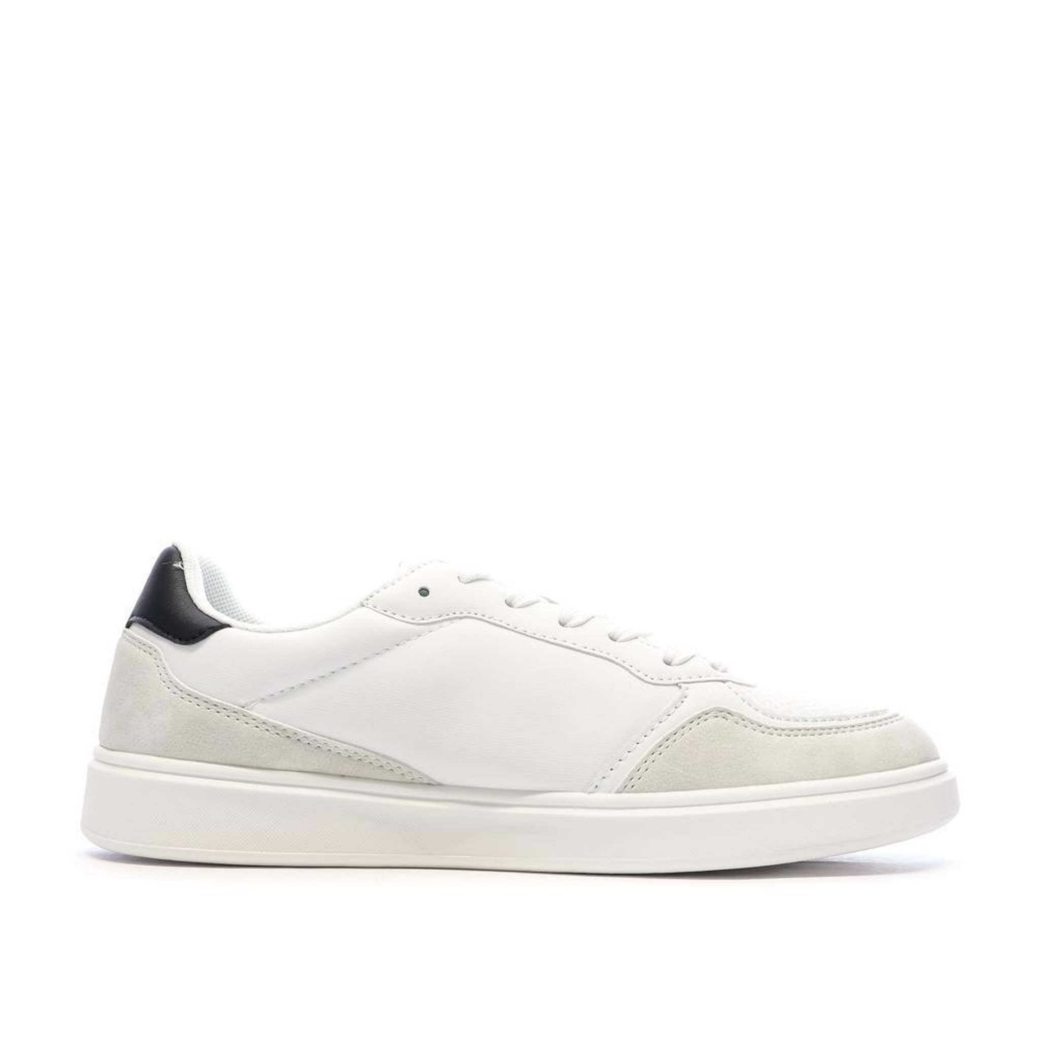 Voir la diapositive 2 : U.S. Polo Assn. Baskets Blanc/Marine Homme US Polo ASSN Byron