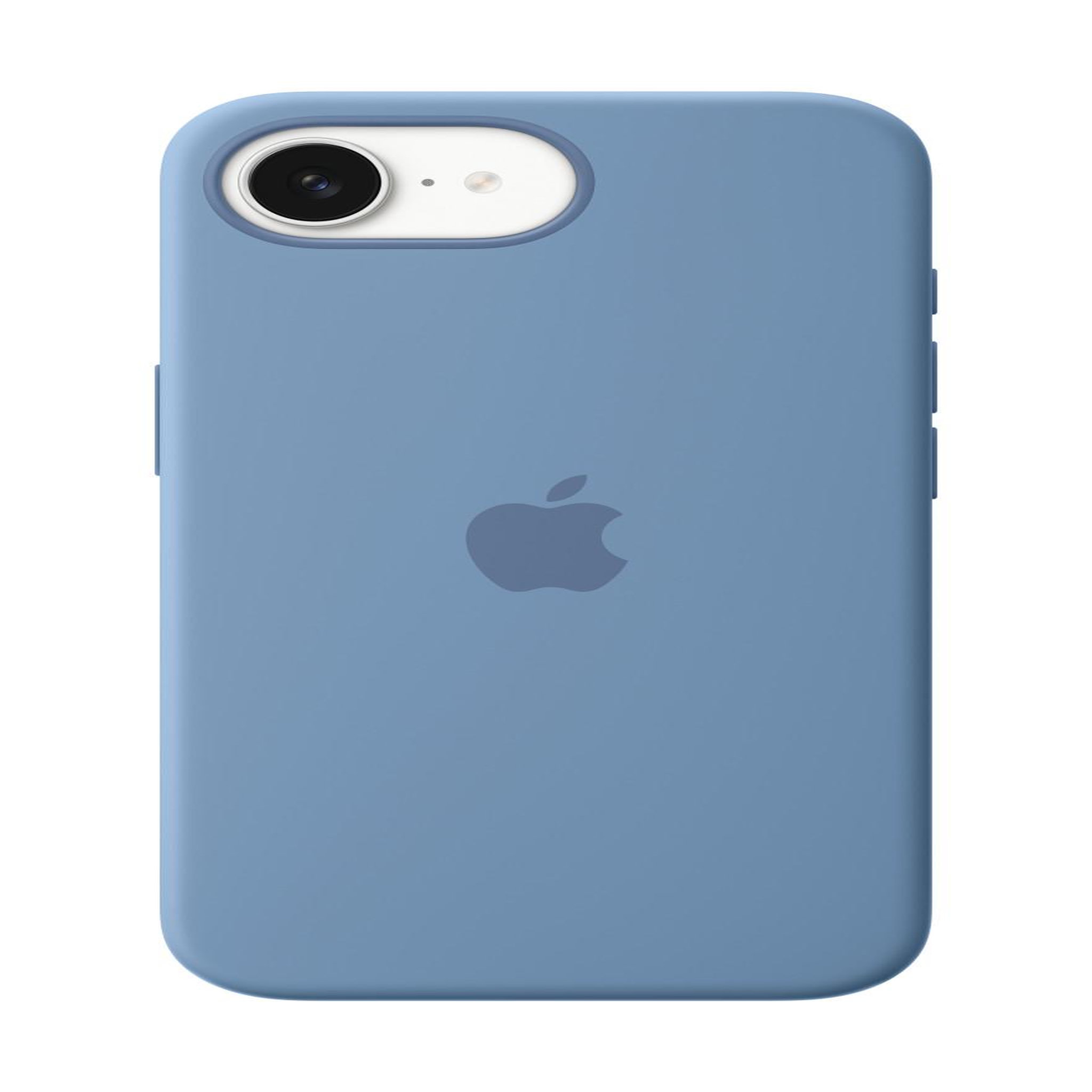Voir la diapositive 3 : APPLE Coque iPhone 16e silicone Bleu d'hiver