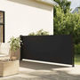 Voir la diapositive 1 : VIDAXL Auvent lateral retractable noir 140x500 cm