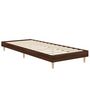 Voir la diapositive 3 : VIDAXL Cadre de lit sans matelas chene marron 75x190cm bois ingenierie