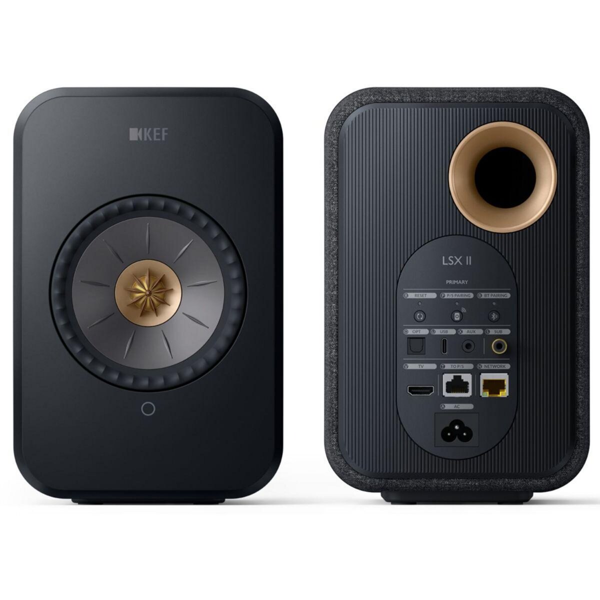 KEF Enceinte résidentielle LSX2 Noir