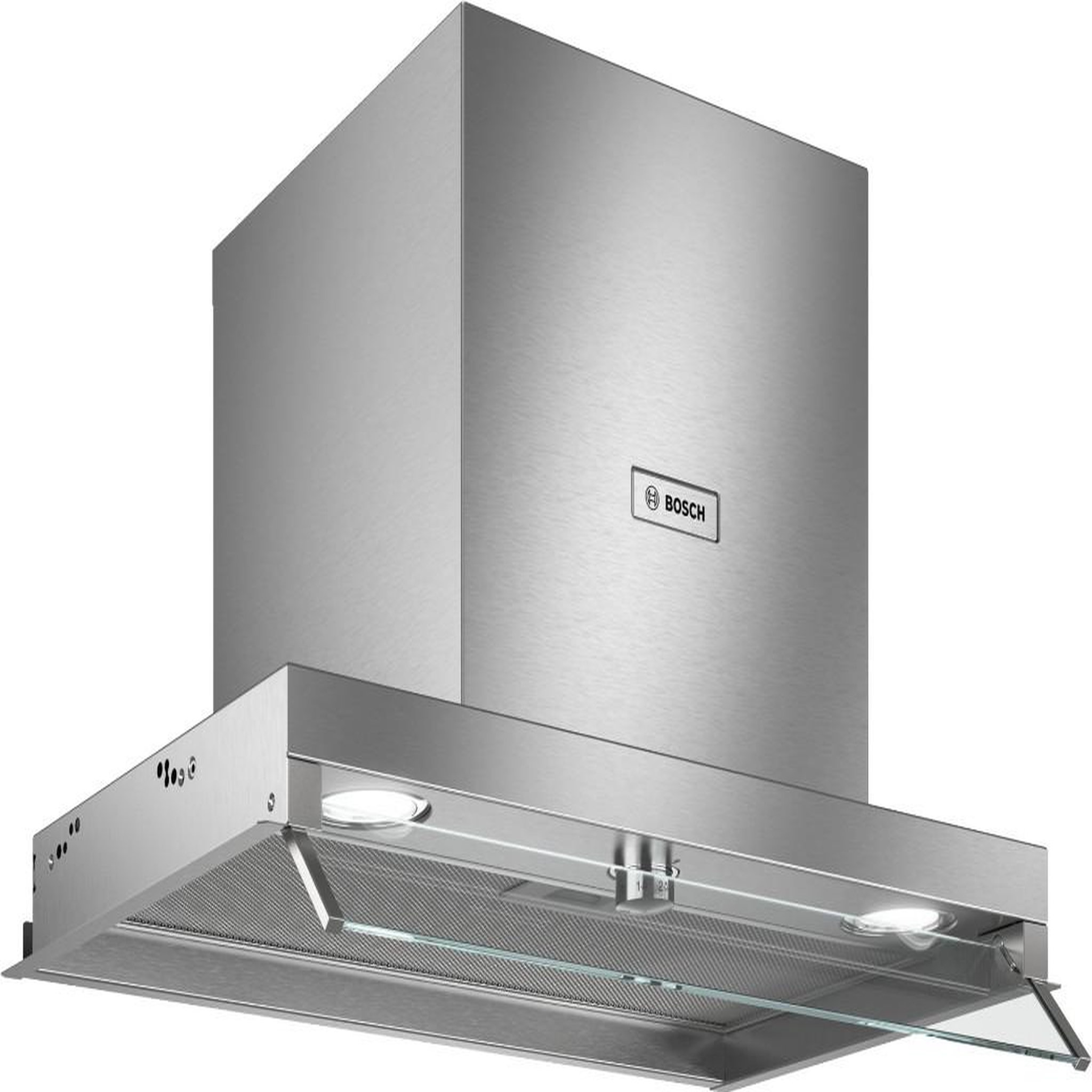 BOSCH Hotte box 60cm 70db 620m3/h inox - dbb66af50