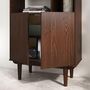 Voir la diapositive 6 : IDIMEX Buffet haut SIMONA H 188 cm en bois massif