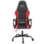 Voir la diapositive 3 : VIDAXL Chaise de jeu de massage Noir et rouge Similicuir