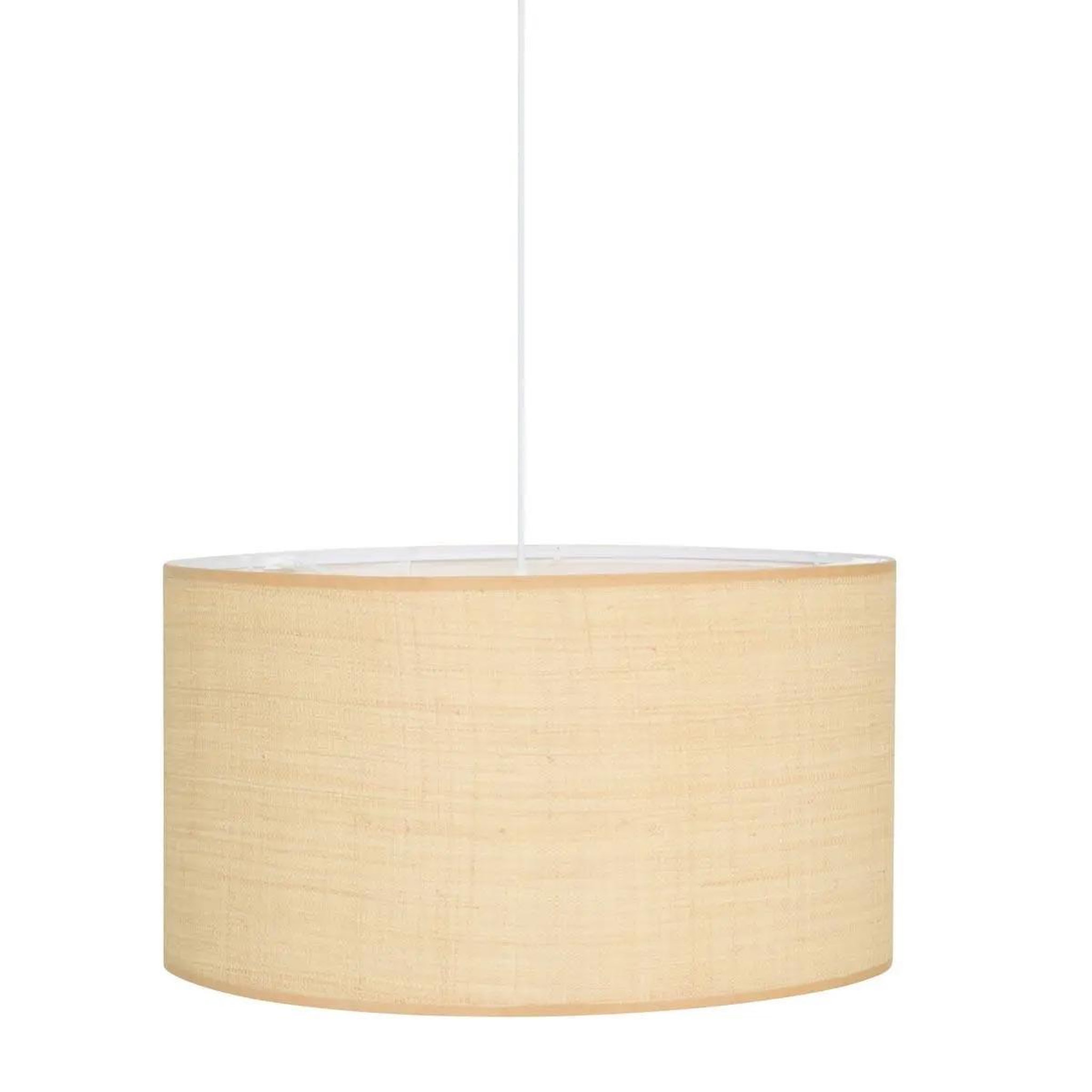 Voir la diapositive 2 : ATMOSPHERA Abat jour en raphia  beline  40cm beige