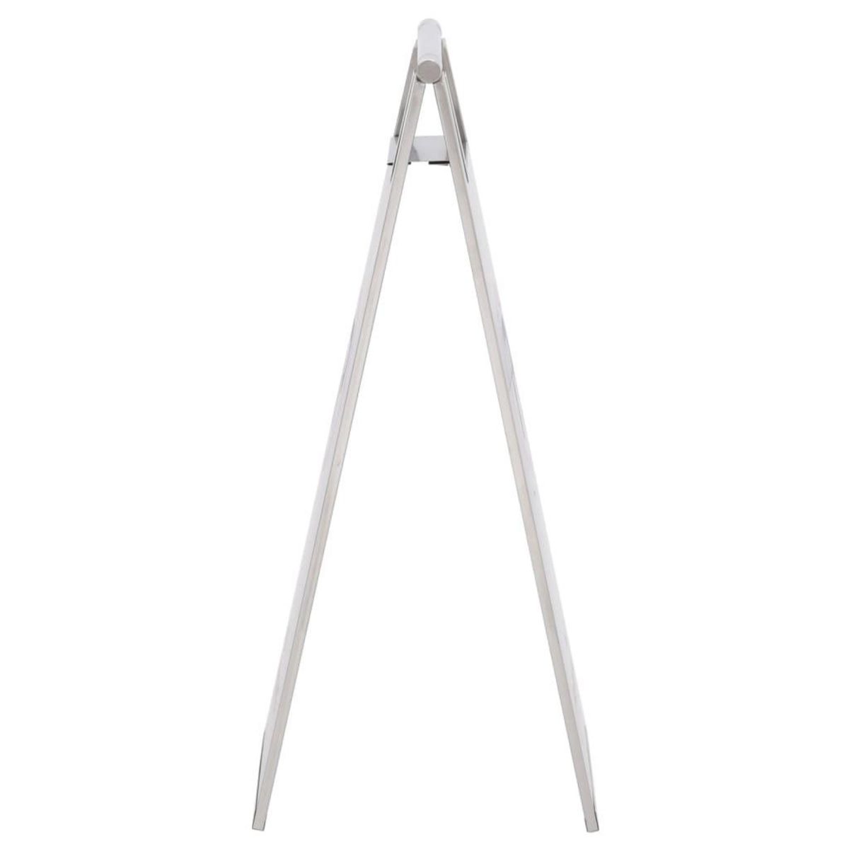 VIDAXL Panneau pliable pour sols mouilles Acier inoxydable