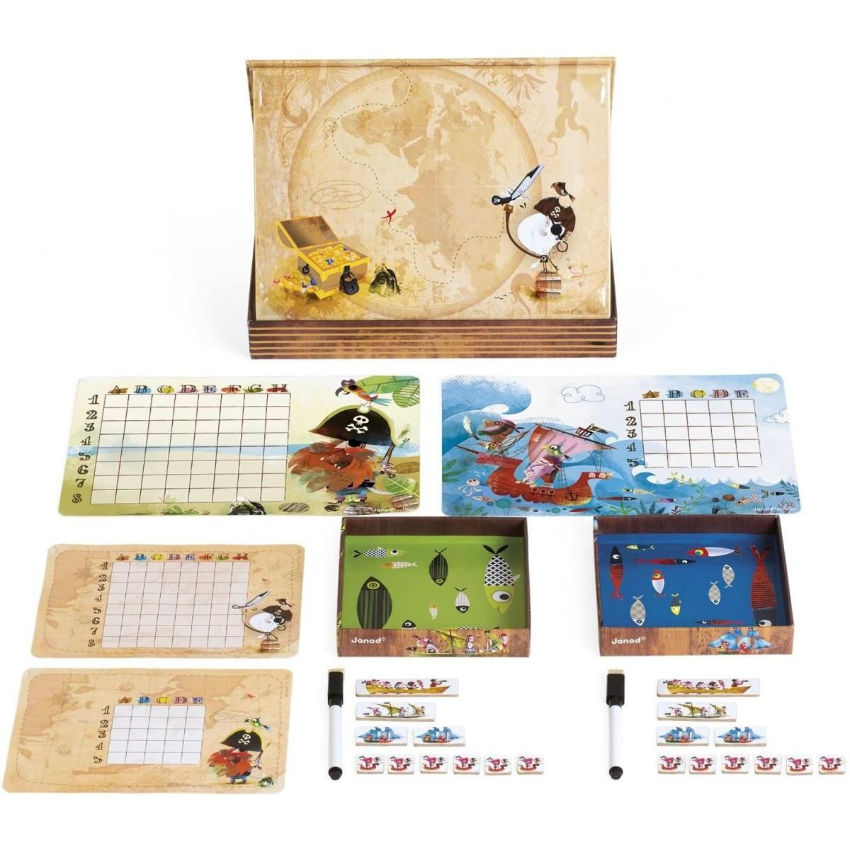 Juratoys-Janod Bataille navale pirates janod