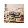 Voir la diapositive 3 : LAGRANGE Appareil à raclette 8 personnes 1100w - 399012