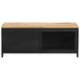 Voir la diapositive 2 : VIDAXL Table basse 90x50x37 cm Bois massif de manguier brut
