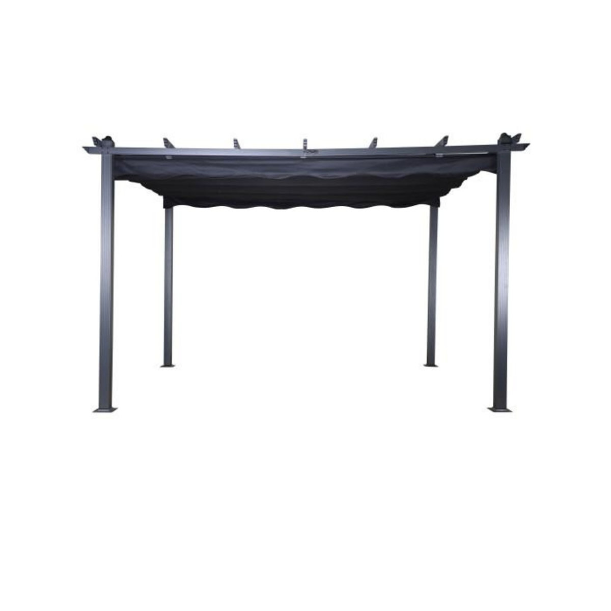 Paris Prix Pergola Avec Toit  Lazio  395cm Noir