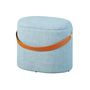Voir la diapositive 6 : INTERLINK Pouf Dilia gris foncé