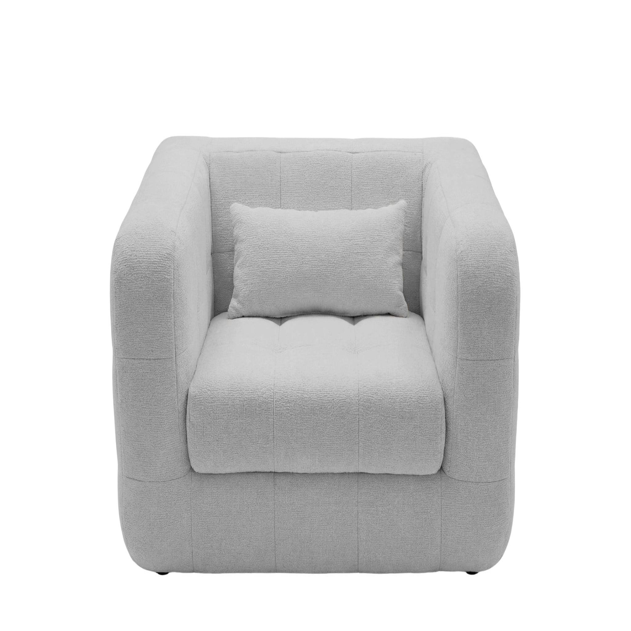 Voir la diapositive 1 : CASANOVA PARIS Arlette - fauteuil en tissu chenille