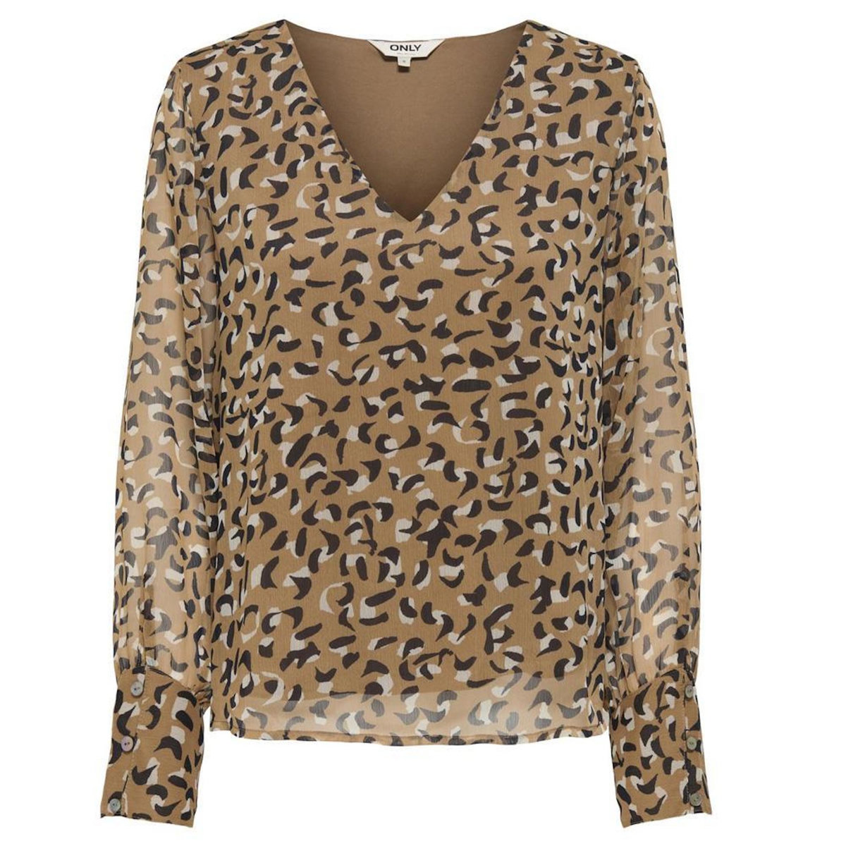 Only Blouse Marron Femme Only Tasha Otl