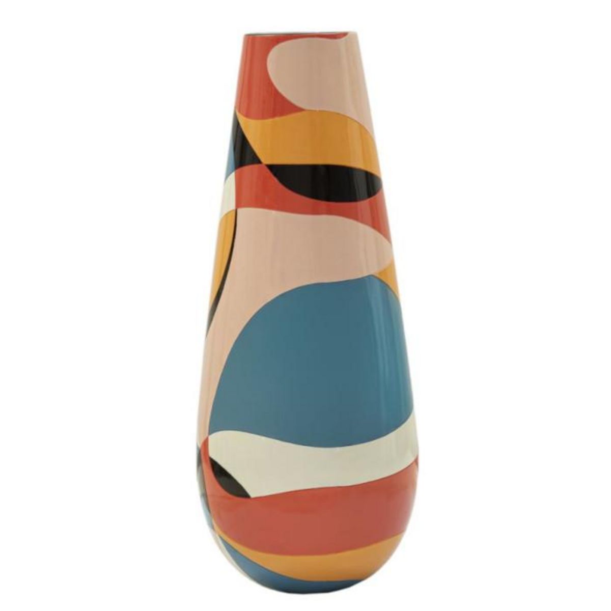 Paris Prix Vase Haut en Résine  Rubic  92cm Multicolore